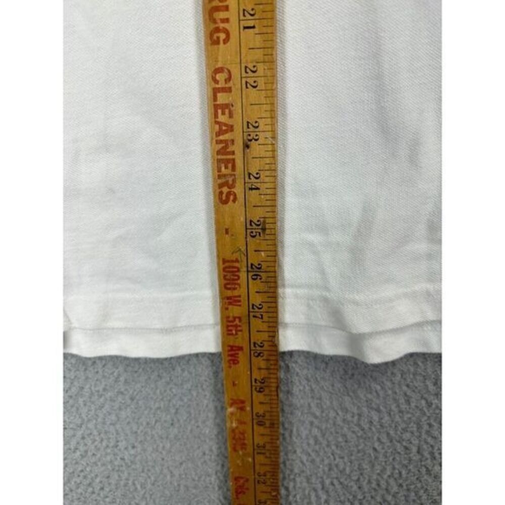 Walt Disney World Polo Shirt Adult Large White Short Sleeve Casual Rugby Mens - Picture 7 of 8